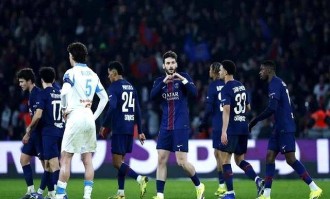 5球横扫马赛！巴黎一加速，法甲无人能及